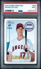 2018 TOPPS HERITAGE #600 SHOHEI OHTANI ROOKIE RC PSA 9