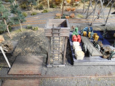 HO Roco Minitanks German Army Guard Tower Hand Painted DP602