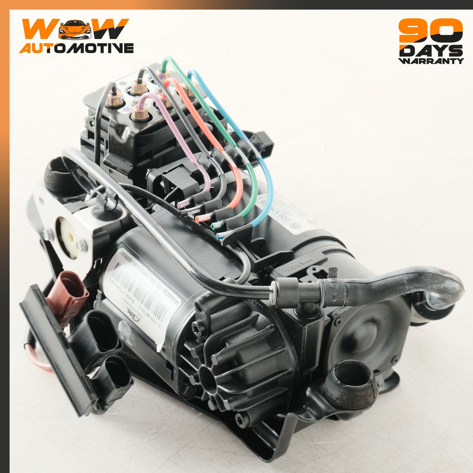 07-13 BENTLEY CONTINENTAL GTC AIR SUSPENSION COMPRESSOR PUMP ASSEMBLY OEM