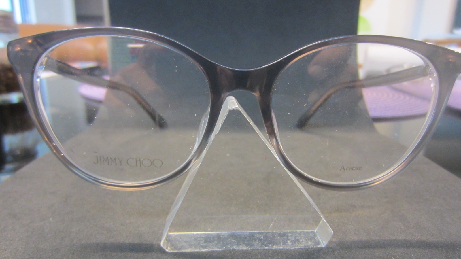 New***Jimmy Choo*** Women’s Eyeglass Fames  with Case/Cloth JC371 KB7 Grey