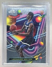 Leonard Miller 2023 Topps Cosmic Chrome #180 Rookie RC