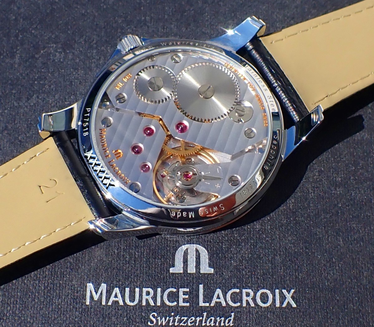Maurice Lacroix Handaufzug Pontos „Petite Seconde“; VP: