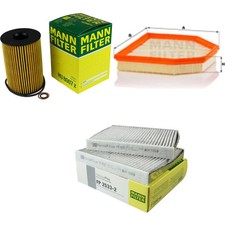 MANN-FILTER Inspektionspaket Filterset passend für BMW 5er M 5 6er Cabriolet