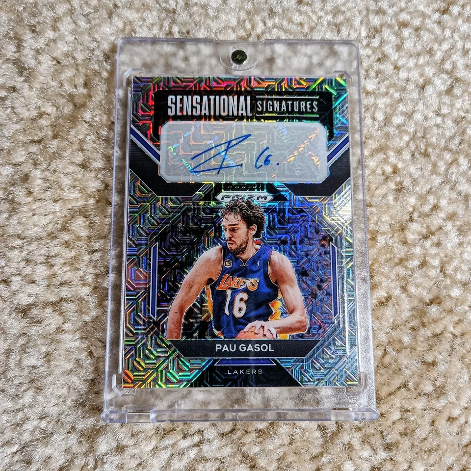 2022-23 Panini Prizm Sensational Signatures #'d/25 Pau Gasol Mojo Auto 🙌 - Image 3 of 3