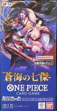 One Piece Card Game Booster Part 14 The Azure Sea's Seven OP-14 Box Japanese