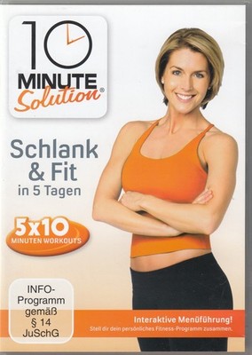 DVD    10 Minute Solution  - Schlank & Fit  - 5x 10 Minuten Workouts