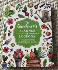 Chartwell Books Gardener's Handbook and Logbook EUC 5 year log