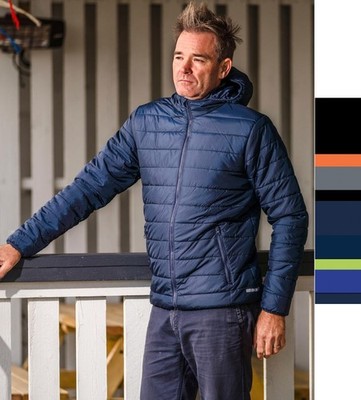 Result Herren Steppjacke Padded winddicht wasserabweisend weich warm R233M NEU
