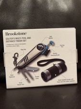 Brookstone Golfer s Multi-Tool and Distance Finder Set New in Box F26 ,