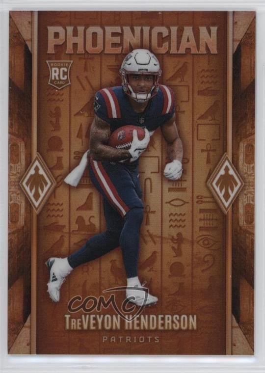 2025 Panini Phoenix Phoenician TreVeyon Henderson #18 Rookie RC
