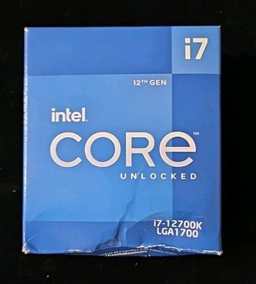 Intel Core i7-12700K Processor (5 GHz, 12 Cores, FCLGA1700) Box - BX8071512700K