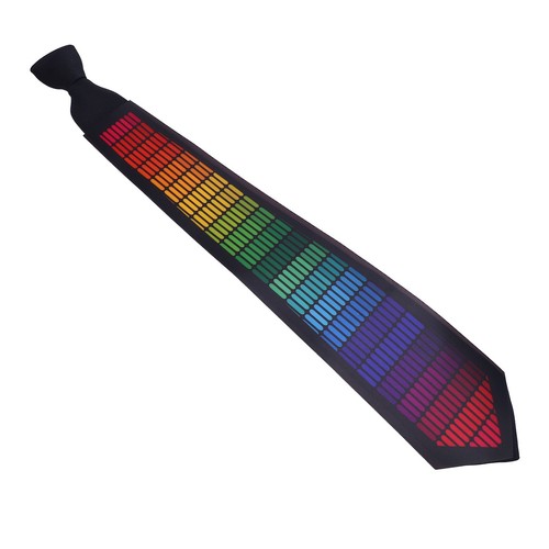 LED Tie Eye Catching Sound Activated Light Up Tie With On Off Controller For - Picture 17 of 24