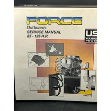 Vintage Force Outboards Service Manual 85-125 HP US Marine Power OB4217A