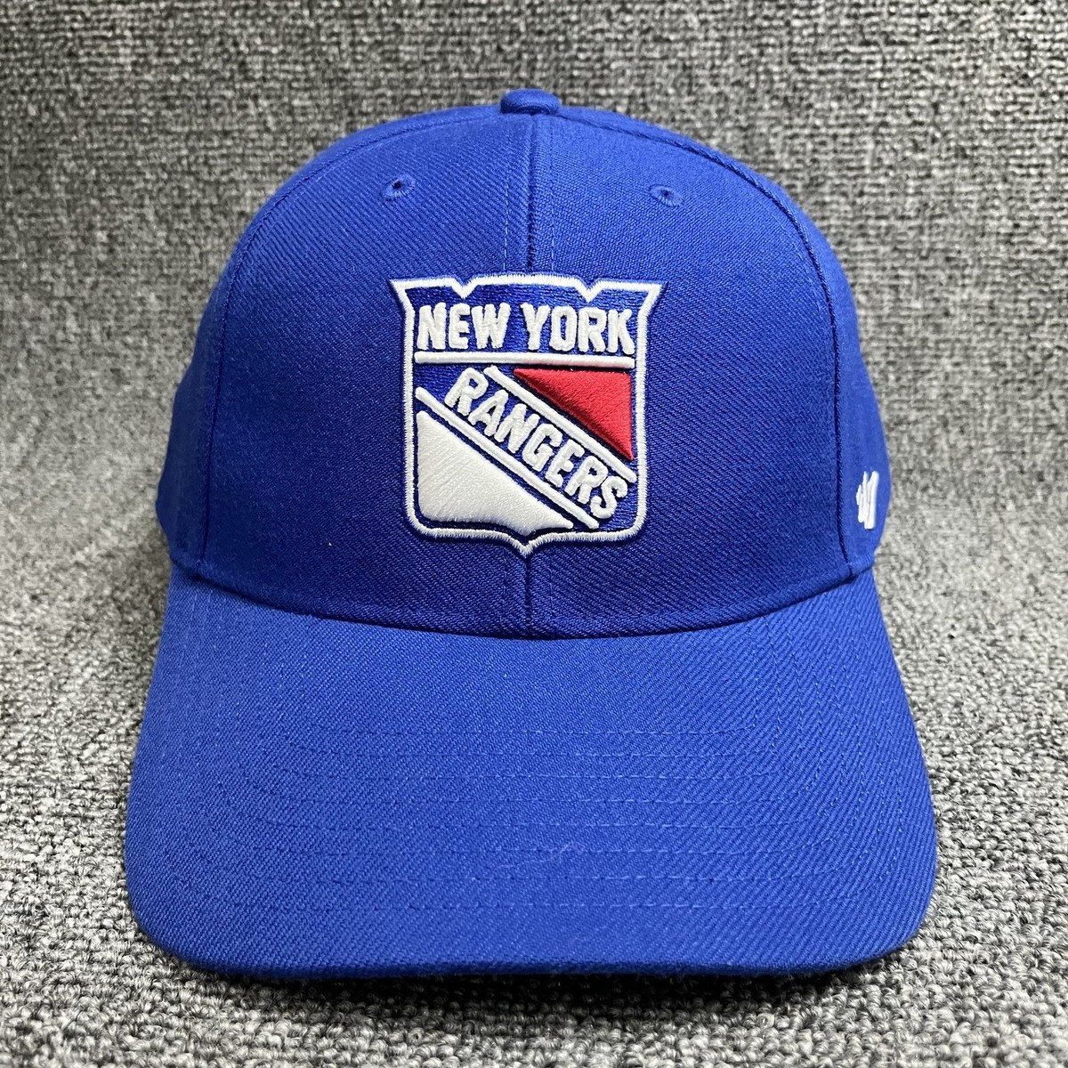 New York Rangers '47 Brand Adjustable Baseball Cap Blue NHL Hat