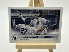 Topps 2022 Series 1 New York Yankees Yankee Stadium #121 Judge Stanton MLB Card