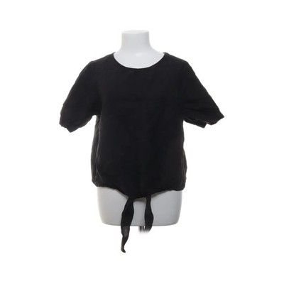 Flash Woman, Bluse, Größe: M, EBBA BLUS, Schwarz, Leinen, Einfarbig, Damen #P2Q