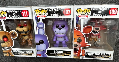 Funko POP! Five Nights At Freddy's Nightmare Freddy 111, 107, 109, NIB!!