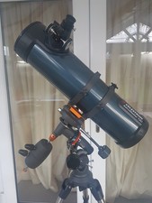 Celestron Astromaster 130EQ Reflector Telescope 31045 rarely used greatcondition