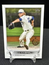 2022 Topps Originals Logo- Craig Kimbrel - Chicago White Sox Baseball SP #2
