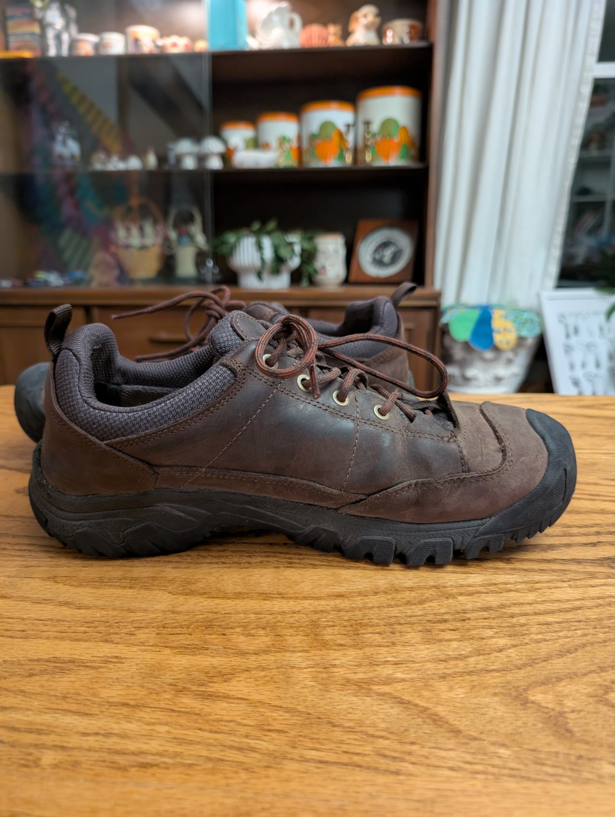 Scarpe da trekking Oxford basse Keen Targhee iii Dark Earth Mulch da uomo 11