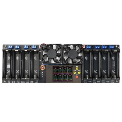 8Channel 18650 Battery Capacity Electronic Load Tester Auto Charging Discharging