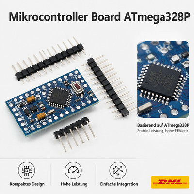 Arduino Pro Mini Entwicklungsboard 3,3V 8MHz für DIY Elektronik Projekte