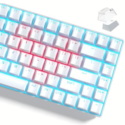 Keycaps - Crystal Jelly Keycaps 60 65 75 100 Percent, Shine Through Key caps ...