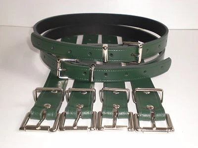 BEAU MONDE Coach built vintage pram real leather suspension straps 7 colours available TR2