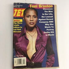 Jet Magazine January 26 1998 Toni Braxton Portray Eartha Kitt in Movie
