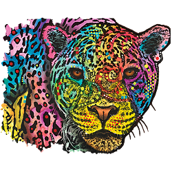 ALTRA t shirt dalla S alla 2xl 3xl NEON LEOPARD divertente umorismo adulto