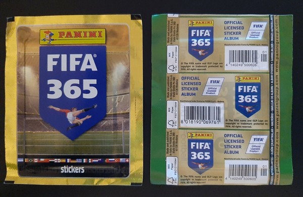 1X PACKET PANINI  FIFA 365 2016 16 POCHETTE TUTE BUSTINA GERMANY VERSION