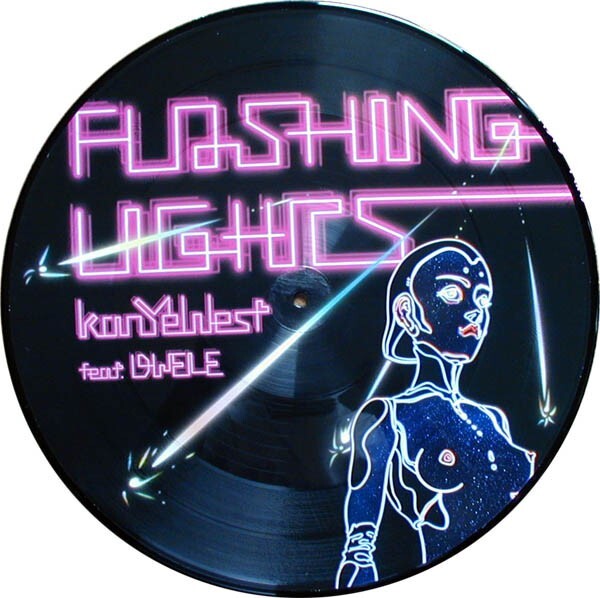 Kanye West-Flashing Lights ピクチャー盤レコード kanYeWest Feat. Dwele / Flashing Lights 2008 UK Picture Disc Kanye