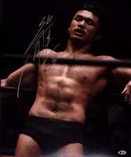 Katsuyori Shibata Signed 16x20 Photo BAS COA New Japan Pro Wrestling ROH Auto'd