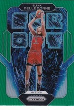 2022 Panini Prizm WNBA Far Out Insert Green Refractor #14 Elena Delle Donne