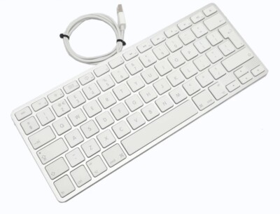 HOT SALE! Original Apple Compact Keyboard A1242 USB kabelgebunden UK QWERTY