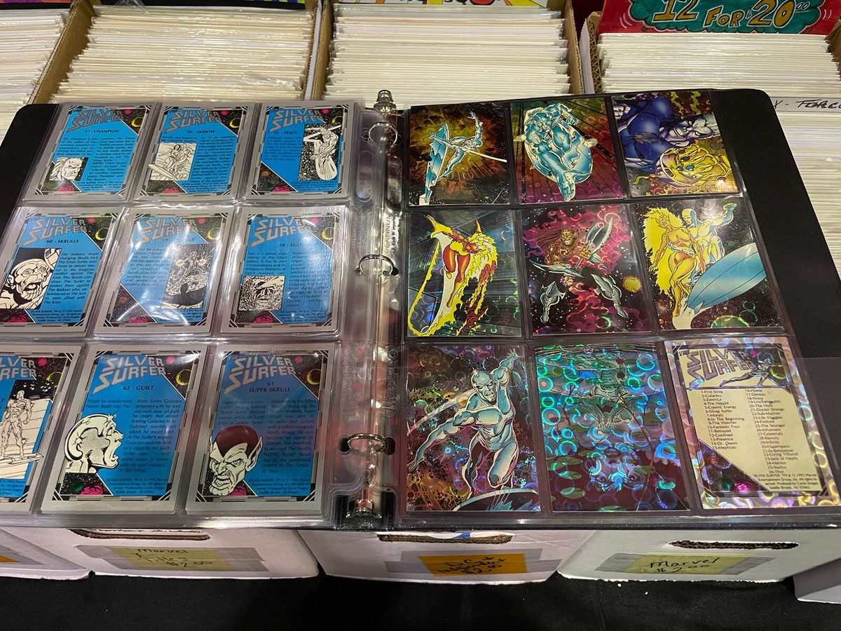 1993 Comic Images Silver Surfer - Complete 72 Card Trading Card 
