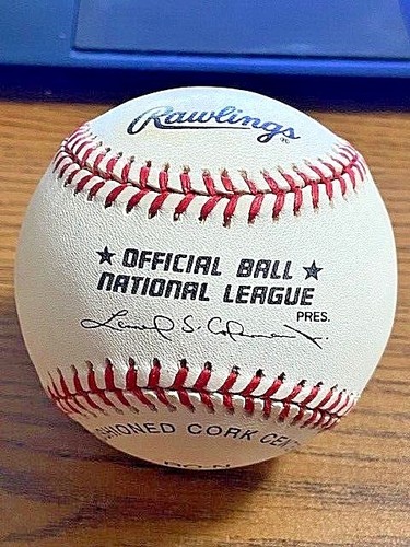 LOU BROCK 6 SIGNED AUTOGRAPHED ONL BASEBALL! Cardinals! "HOF 85"! - Picture 2 of 2