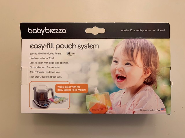 baby brezza easy fill pouch system