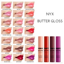 NYX Butter Gloss Lip Gloss FULL SIZE Shades   Authentic   SEALED   Choose Color