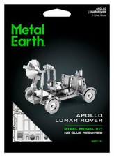Fascinations Metal Earth 3D Laser Cut Steel Model Kit - Apollo Lunar Moon Rover