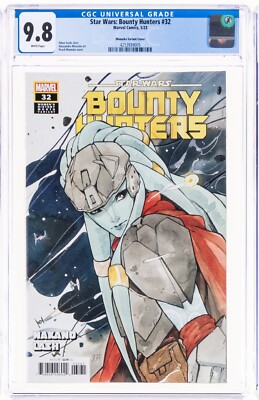 Star Wars Bounty Hunters #32 Momoko Women's History Variant CGC 9.8 NM/MT Marvel
