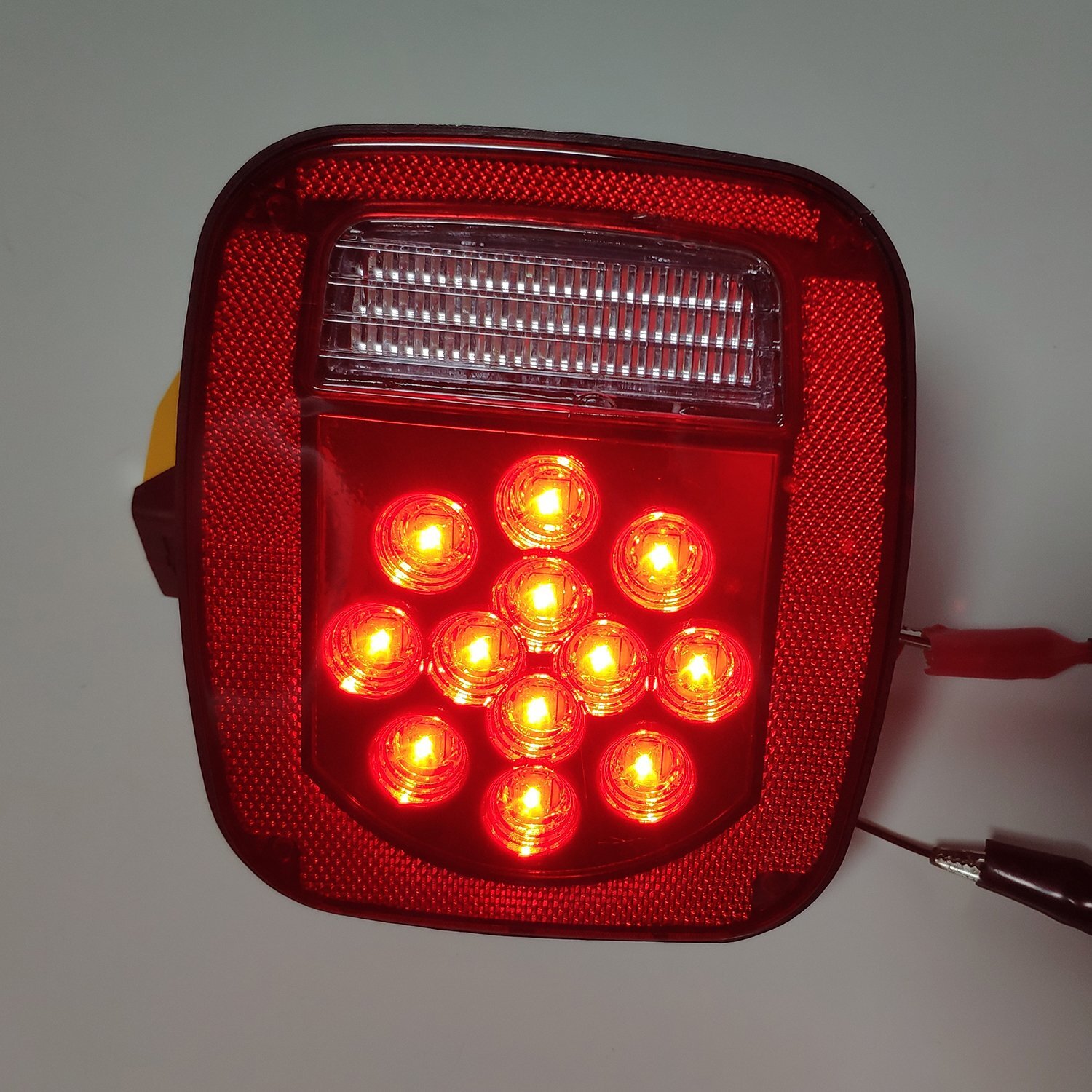 Pair 39 LED Tail Lights Brake License Plate Lamp For Jeep Wrangler YJ