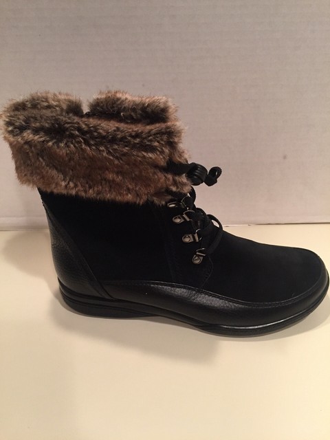 clarks fur boots