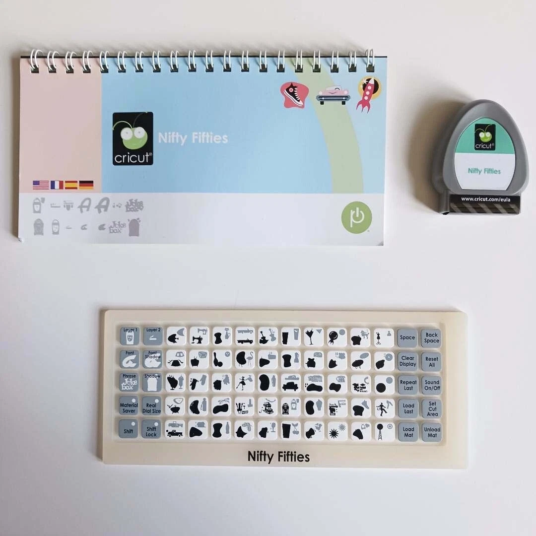 Cricut Cartridge Nifty Fifties Other Arts & Crafts