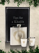 Bethesda Officially Licensed ESO Elder Scrolls Online Lore Book and Flask Set