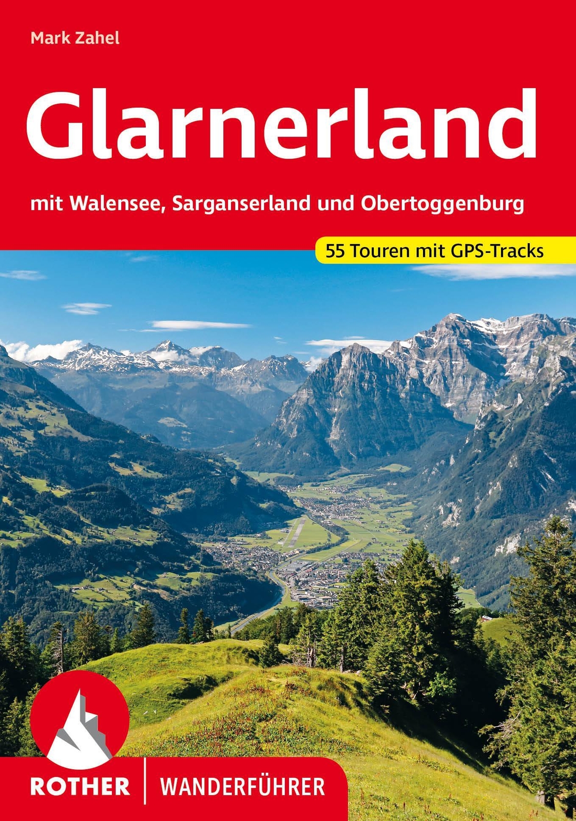 Thumbnail - Glarnerland | Mark Zahel | Taschenbuch | Rother Wanderführer | 184 S.