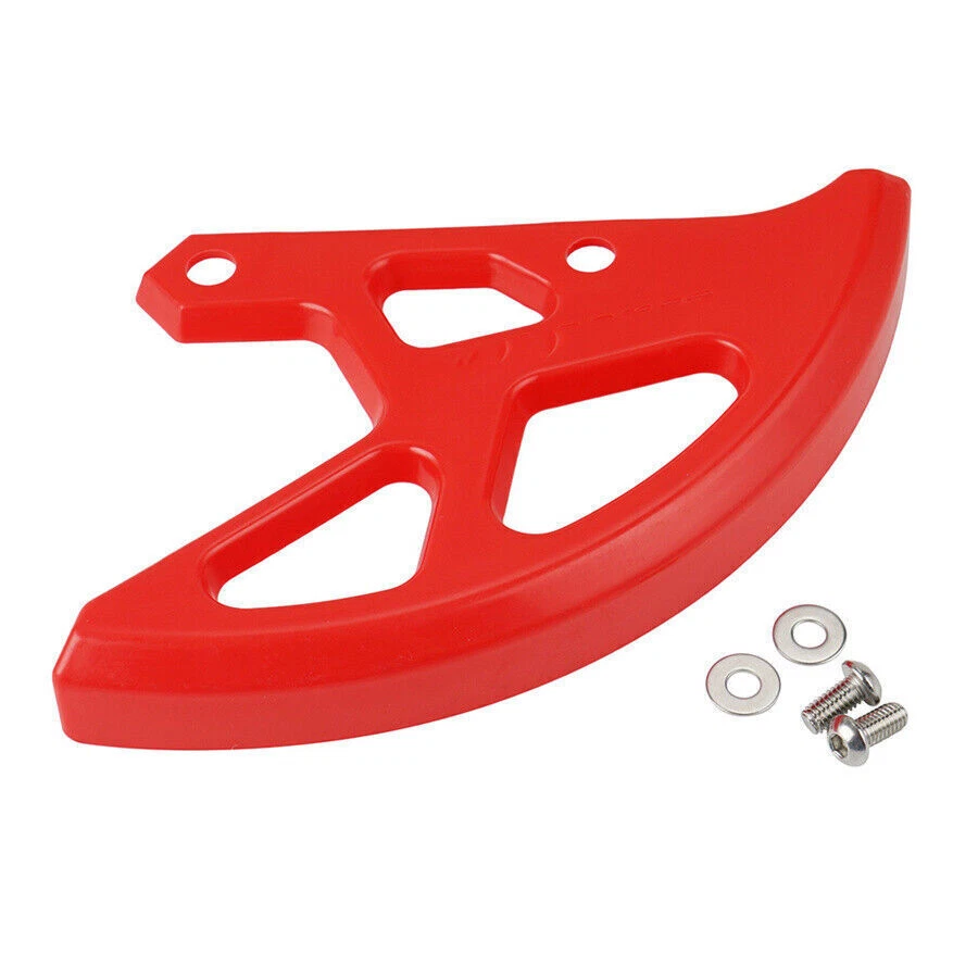 Protector de pinza de freno trasero rojo 2x para Honda CR125R CR250R CRF250 CRF450 Foto 2 de 4