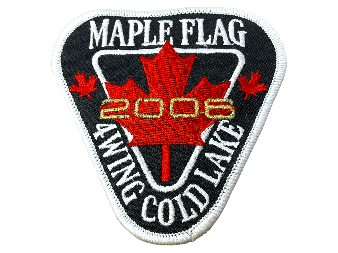 Vintage 2006 RCAF Maple Flag Canada Export Squadron Color Crest Patch