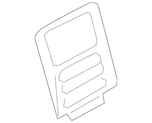Bisel central para Ford (P/N 8G1Z-7404302-BA)