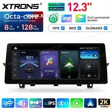 12.3" Android 13 Car Stereo 8+128GB Sat Nav 8 Core BMW 5 Series F07 GT (2011-2012) CIC---